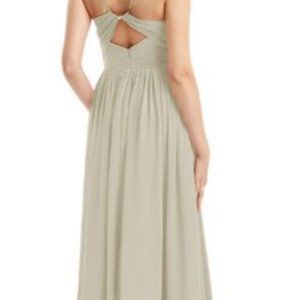 AZAZIE CORA DRESS - TAUPE, SIZE A4, Like New